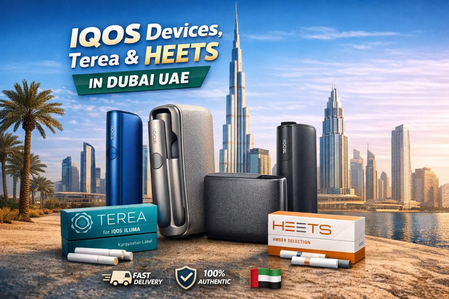 IQOS Devices, Terea & HEETS in Dubai UAE