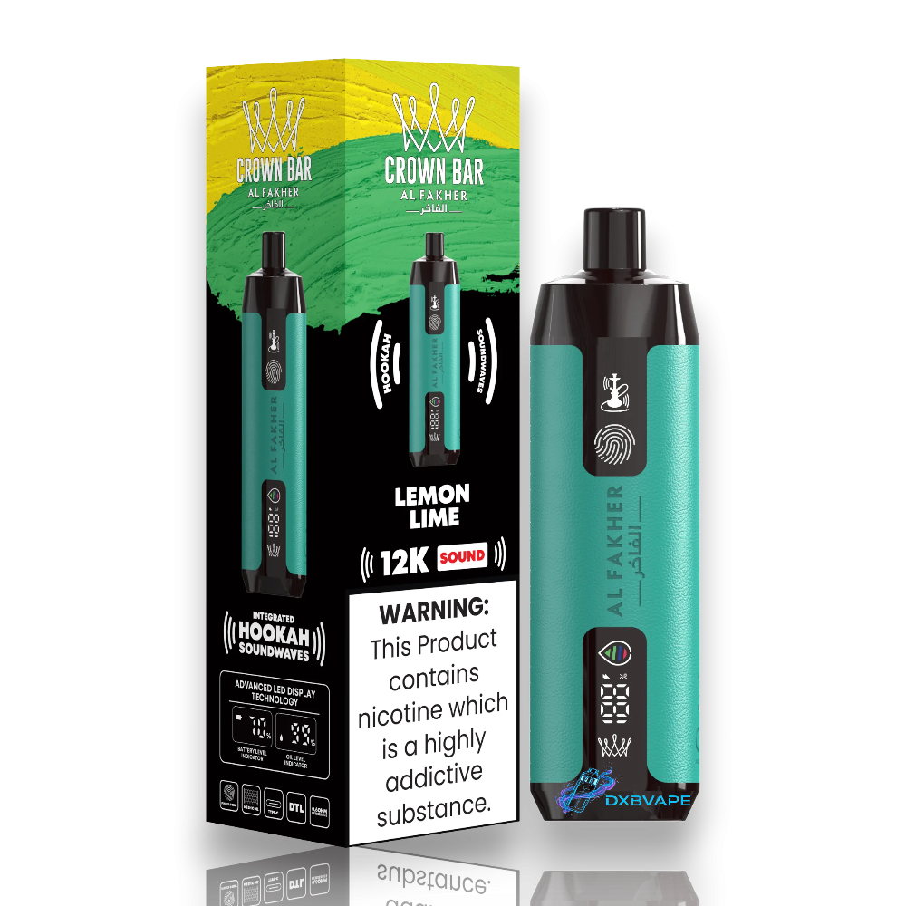 Crown Bar Al Fakher 12000 Puffs Sound DTL Disposable Vape