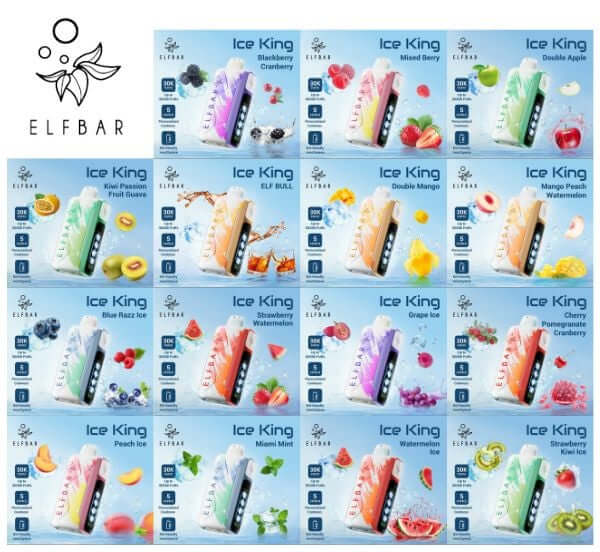 Elf Bar Ice King 30000 Puffs 50mg Disposable Vape