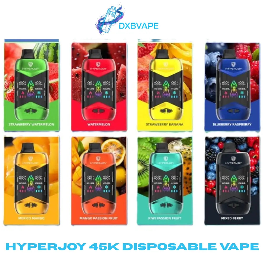 Hyperjoy 45000 Puffs Nic & Ice Adjustable Disposable Vape 