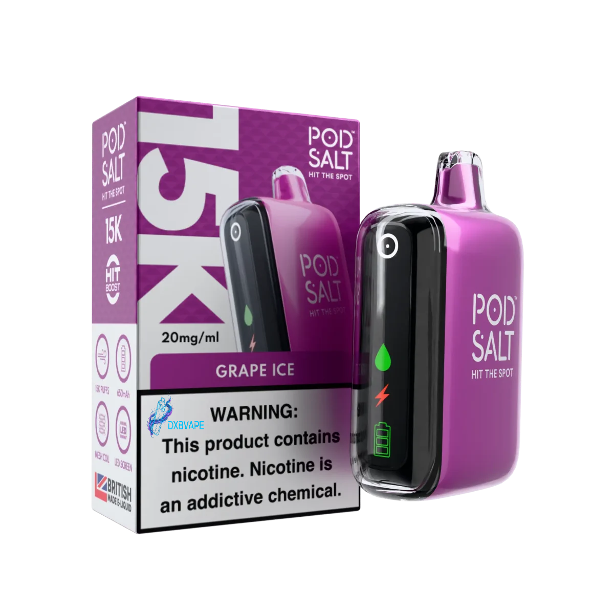 Pod Salt 15000 Puffs Disposable Vape 