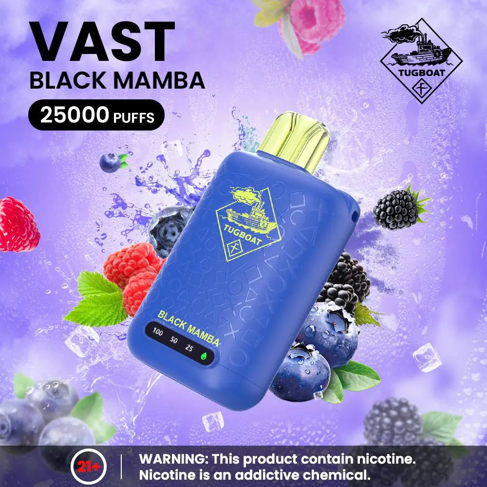 Tugboat VAST 25k 50mg Disposable Vape