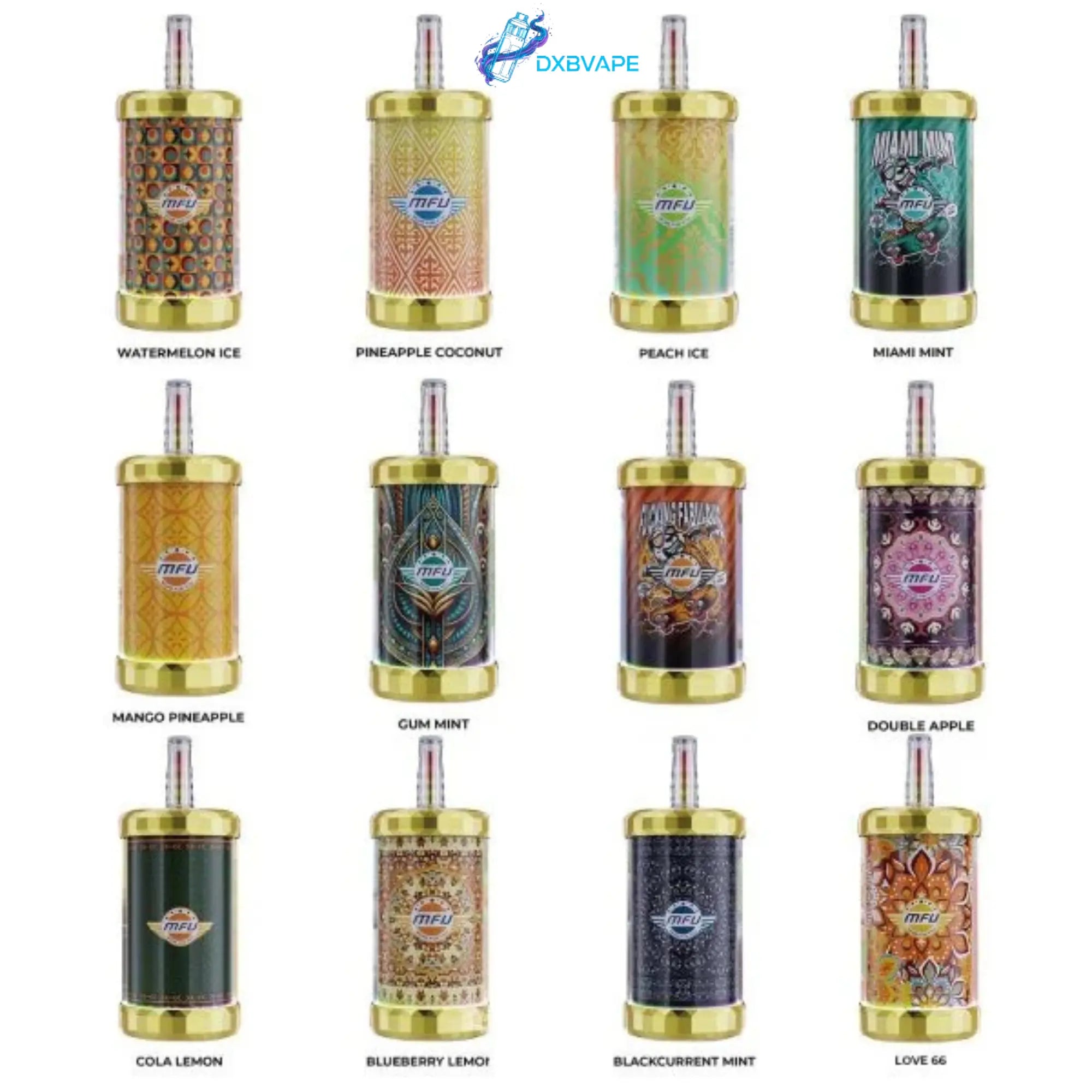 MFU Shisha x3 150k Hookah Disposable Vape